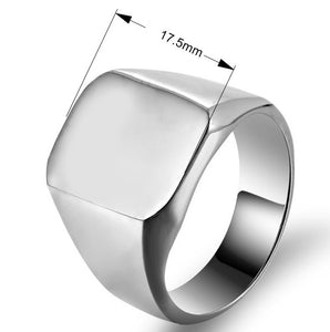 Custom Stainless Steel Fashion Burn Ring