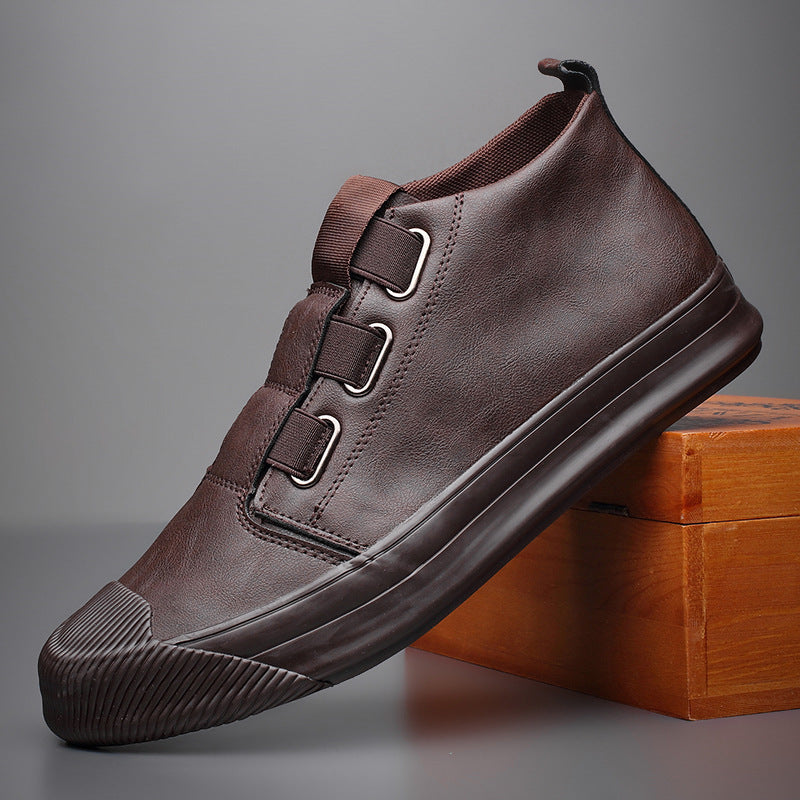 Mens Casual Leather Footwear