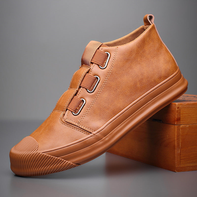 Mens Casual Leather Footwear