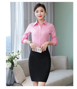 Fashion Women's Solid Color Professional Wear