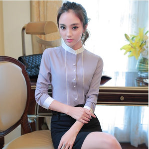 Fashion Women's Solid Color Professional Wear