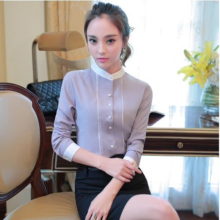 Fashion Women's Solid Color Professional Wear