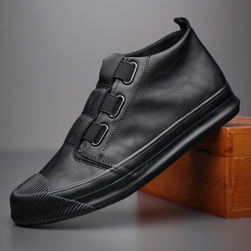 Mens Casual Leather Footwear